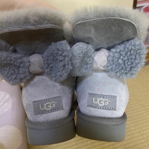 UGG ムートンブーツ グレー 23㎝