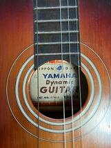 YAMAHA Dynamic GUITAR no.187409 フォークギター　1887ー10ー1_画像2