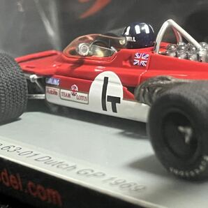 Spark 1/43 Lotus 63 #1T Graham Hill Practice 63-01 Dutch 1969 S6350の画像5