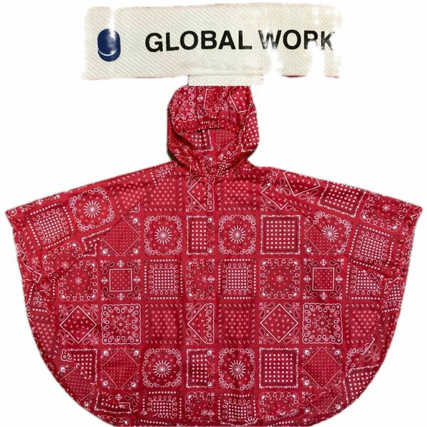 美品【GLOBAL WORK】【キッズ】レインコート/ポンチョ