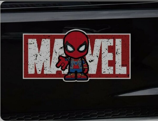 車 汎用スパイダーマン防水 Spider-Man ステッカー 人気映画 アニメ 漫画 簡単張り付け