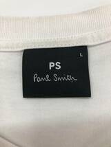 □PS Paul Smith 半袖Tシャツ L 白 ポールスミス メンズ Rib Butterfly 212551 複数落札同梱OK B240221-6●_画像3