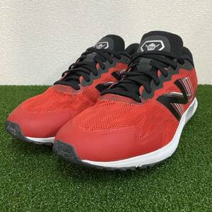 New Balance ニューバランス HANZO T NBJ-1087871 ランニングシューズ 24.5cm メンズ 人気モデル レッド ブラック ローカット