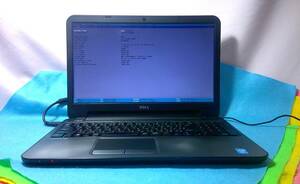 ▲ジャンク部品取▲Dell_Latitude_3540_i3-4010U_1.7Ghz_HDD-160GB_Mem-4GB_15.6inch_Multi#N133-027