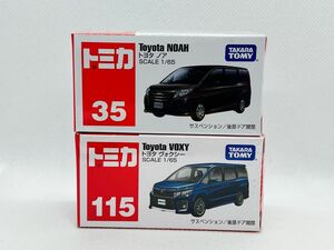 トミカ35 トヨタ　ノア　　　トミカ115 トヨタ　ヴォクシー　　2台セット　　【新品未開封品】