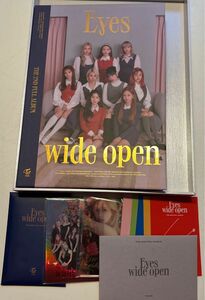 TWICE 2nd Album Eyes wide open（ポスターなし）