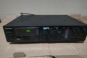 【通電確認済み】KENWOOD KX-1100HXカセットデッキ