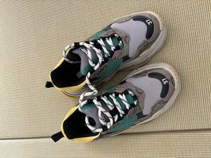 GUCCI×BALENCIAGA　グッチ バレンシアガコラボ ザ・ハッカープロジェクト トリプルS　Triple S スニーカー 677193 #38 GUCCHI