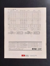 トヨタ カリーナ ハードトップ 1600SR 1600GT 2000GT 1400 デラックス 1970年代 当時物カタログ !! ☆ TOYOTA CARINA HARDTOP 旧車カタログ_画像10