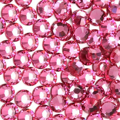 【在庫処分セール】　スワロフスキー　ピンク系７色セット　1000粒×１１セット＝11000粒　ss5～16　