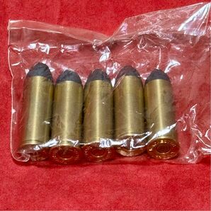 3月いっぱい期間限定価格　COLT 45 LONG（SAA用）カートリッジ（飾り弾）5個 リアルダミーカート クラシック 鉛弾頭
