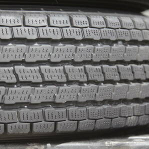 中C/条件付送料無料 21年製 ヨコハマ 冬タイヤ 145/80R12×4.00B 4H PCD100 80/78N LT ダイハツ純正ホイール 4本セット ハイゼットアトレーの画像10