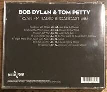 Bob Dylan & Tom Petty / KSAN FM Radio Broadcast 1986 / 1CD / Pressed CD / Soundboard / ボブディラン & トムペティ / プレス盤 / Boil_画像2