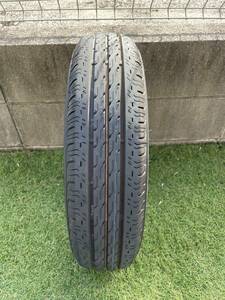 BRIDGESTONE エコピア R680 145/80R12 80/78N LT 22年48週 4本 走行約10km 新品同様 