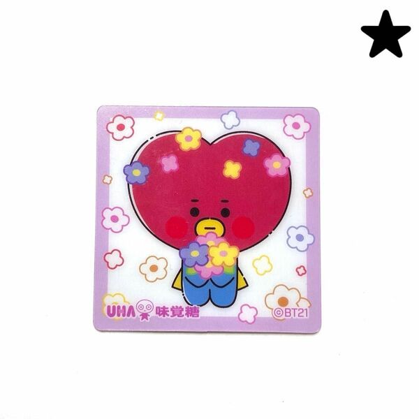 BTS BT21 タタ TATA ステッカー シール キャンディフレンズSP