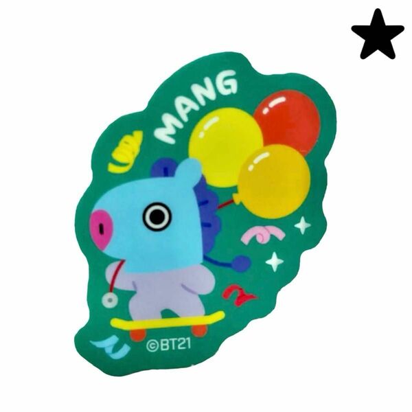 BTS 防弾少年団 BT21 グミ シール ステッカー MANG