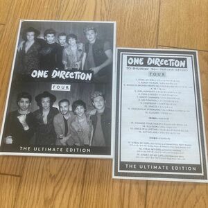 「FOUR THE ULTIMATE EDITION」 OneDirection CD 日本語解説書あり