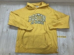 AMERICAN EAGLE アメリカンイーグル メンズ 裏起毛 フーディー パーカー L 黄色