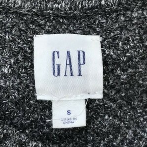 GAP ギャップ メンズ ケーブル編み ニットセーター S 杢グレーの画像2