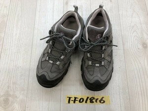 AIGLE エーグル レディース トレッキングシューズ US5 グレー