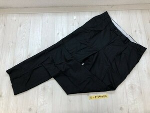 D'URBAN ダーバン メンズ 日本製 スラックスパンツ 黒