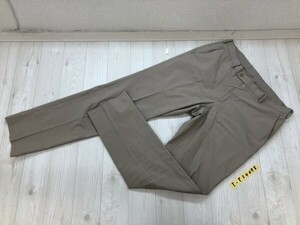 UNIQLO ユニクロ メンズ 薄手 カラーパンツ W91cm カーキベージュ