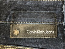Calvin Klein Jeans カルバンクラインジーンズ メンズ デニムジーンズパンツ W62-66 紺_画像2