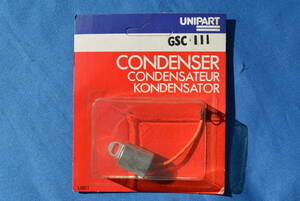 当時物　ルーカス　25D　デスビ用　UNIPART GSC 111　コンデンサー　未使用品 