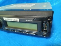 日野　HINO AM/FMラジオ AUX入力USB付 Bluetooth 24V車用　17レンジャー　17プロフィア　新車外し　_画像3