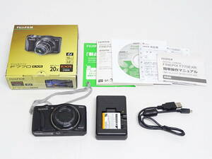 【液晶焼け/べたつき有】HE-285◆FUJIFILM FINEPIX F770EXR コンパクトデジタルカメラ ブラック 中古品