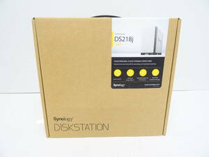 【通電のみ確認/ジャンク扱い】HE-287◆Synology 2ベイ NASキット DISKSTATION デュアルコアCPU/512MBメモリ搭載 DS218J 中古品