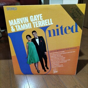 ソウル名盤　輸入盤中古レコード　マーヴィンゲイ＆タミー・テレル　United モータウン再発　Soul 　Marvin Gaye