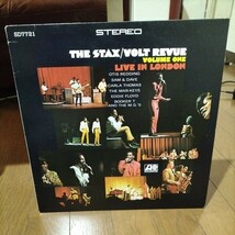 ソウル輸入盤中古レコード　VA The Stax Volt Revue Vol.1 Live in London オーティスレディング、サム&デイヴ、ブッカーT他　Soul LP_画像1