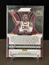 2020-21 Panini Prizm Isaac Okoro アイザック・オコロ RC ルーキー_画像2