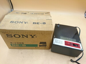 Y2-404 ★SONY MAGNETIC BULK TAPE ERASER BE-6★通電のみ確認★