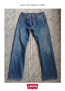 Levi's 501/Made in USA/size30/80s/リーバイス/米国製/紙パッチなし/古着/送料無料