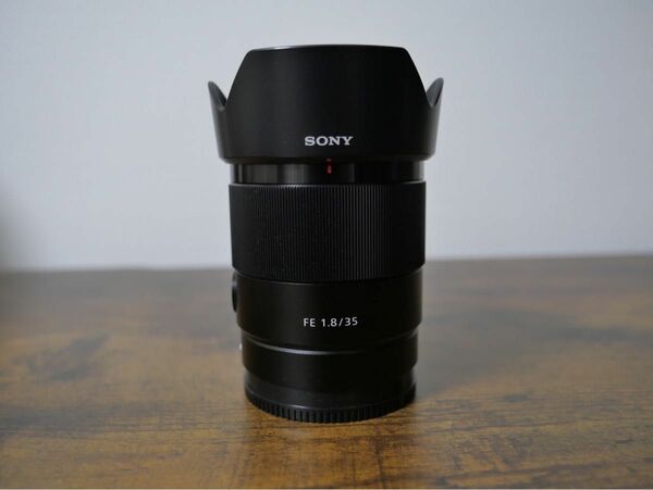 SONY fe 35mm f1.8 SEL35F18F eマウント 交換レンズ