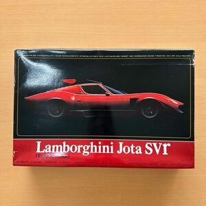 アオシマ　1/20 スケール　ミッドシップシリーズ No.4 ランボルギーニ　イオタ SVR