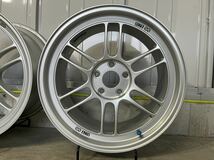 ENKEI Racing RPF1 9.5J-18インチ 5-114.3 +45 4本セット エンケイ レーシング シルバー_画像5