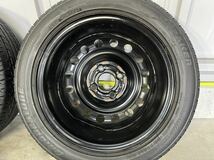 スチール & ブリヂストン スニーカー SN2 165/55R14 4本セット 5j-14 4-100 +40 鉄 軽自動車各種_画像6