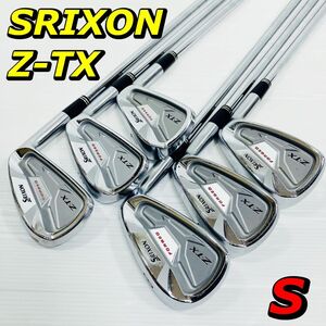 SRIXON スリクソン Z-TX FORGED アイアン 6本セット メンズ 右打ち N.S.PRO 950GH S 中古品 状態良好