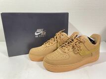 【送料無料】【新品】NIKE AIR FORCE 1 07 WB ナイキ エアフォース1 ロー フラックス/ウィート_画像2