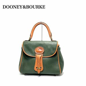 ☆美品☆ DOONEY＆BOURKE ドゥーニー＆バーク USA製 レザー 本革 ハンドバッグ