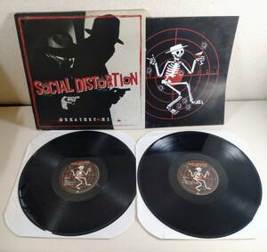 Social Distortion/ Greatest Hits 2LP レコード ソーシャルディストーション パンク Mike Ness マイクネス Time Bom Recordings