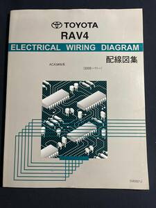 RAV4 ACA3#W series wiring diagram compilation 2005/11~ 2008 year 9 month modified . version EM0921J