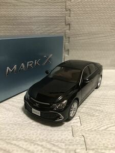 1/30 トヨタ 新型マークX　MARK X 非売品 カラーサンプル ミニカー プレシャスブラックパール
