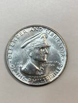 未使用級　フィリピン 1947s 50センタボ　銀貨 アメリカ　Philippines 50 Centavos KM# 184 1947S_画像1