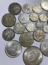 9 外国銀貨まとめ　中国　古銭 コイン コレクション 外国 アンティーク オーストラリア　アメリカフィリピン　他　195g_画像2