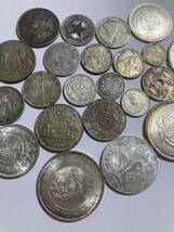 9 外国銀貨まとめ　中国　古銭 コイン コレクション 外国 アンティーク オーストラリア　アメリカフィリピン　他　195g_画像3