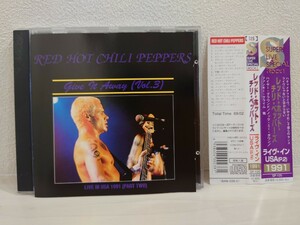 送料無料　RED HOT CHILI PEPPERS　希少盤　LIVE IN USA 1991　オーストラリア盤　CD　レッド・ホット・チリ・ペッパーズ　USED